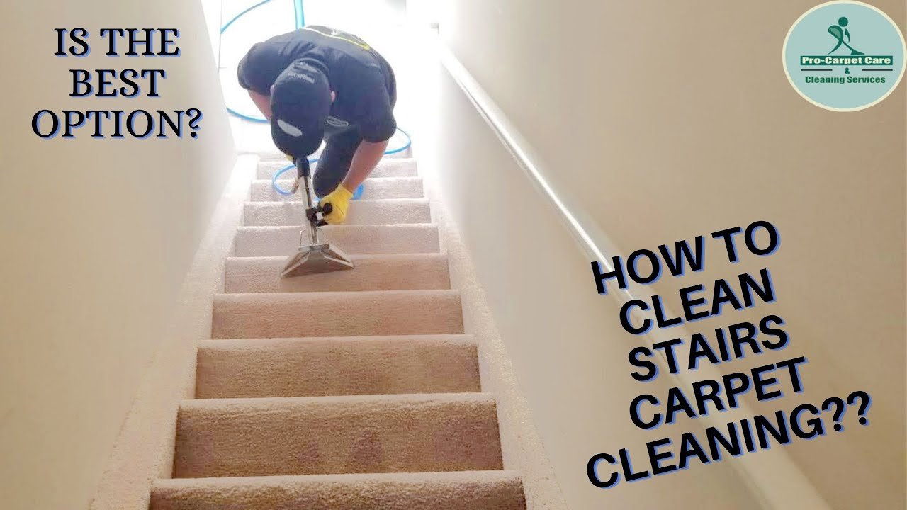 How to Clean Carpet on Stairs